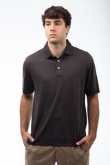 Polo Greg aus Jersey, Braun