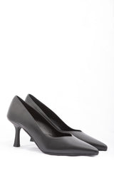 Nappa-Pumps Schwarz